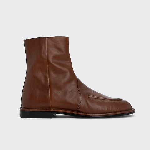 Pierre Hardy NOTO BOOTS, camel kangaroo leather