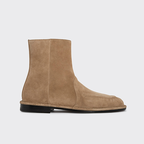 Pierre Hardy NOTO BOOTS, sand suede calfskin