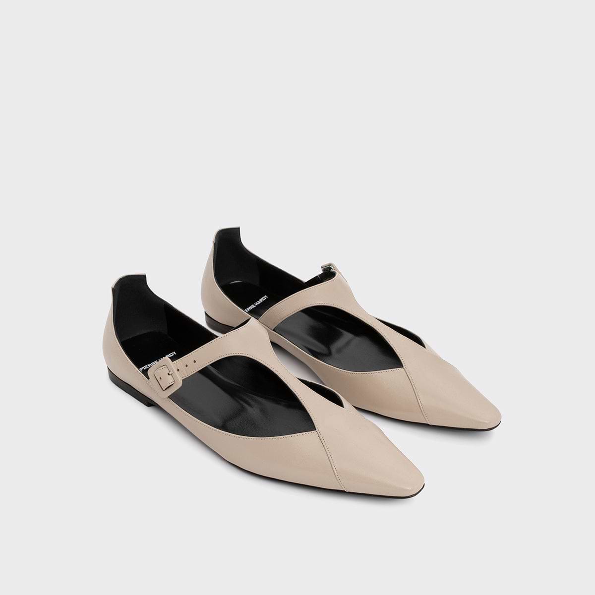 Pierre Hardy EDDIE SALOMÉ, beige kidskin, view 5