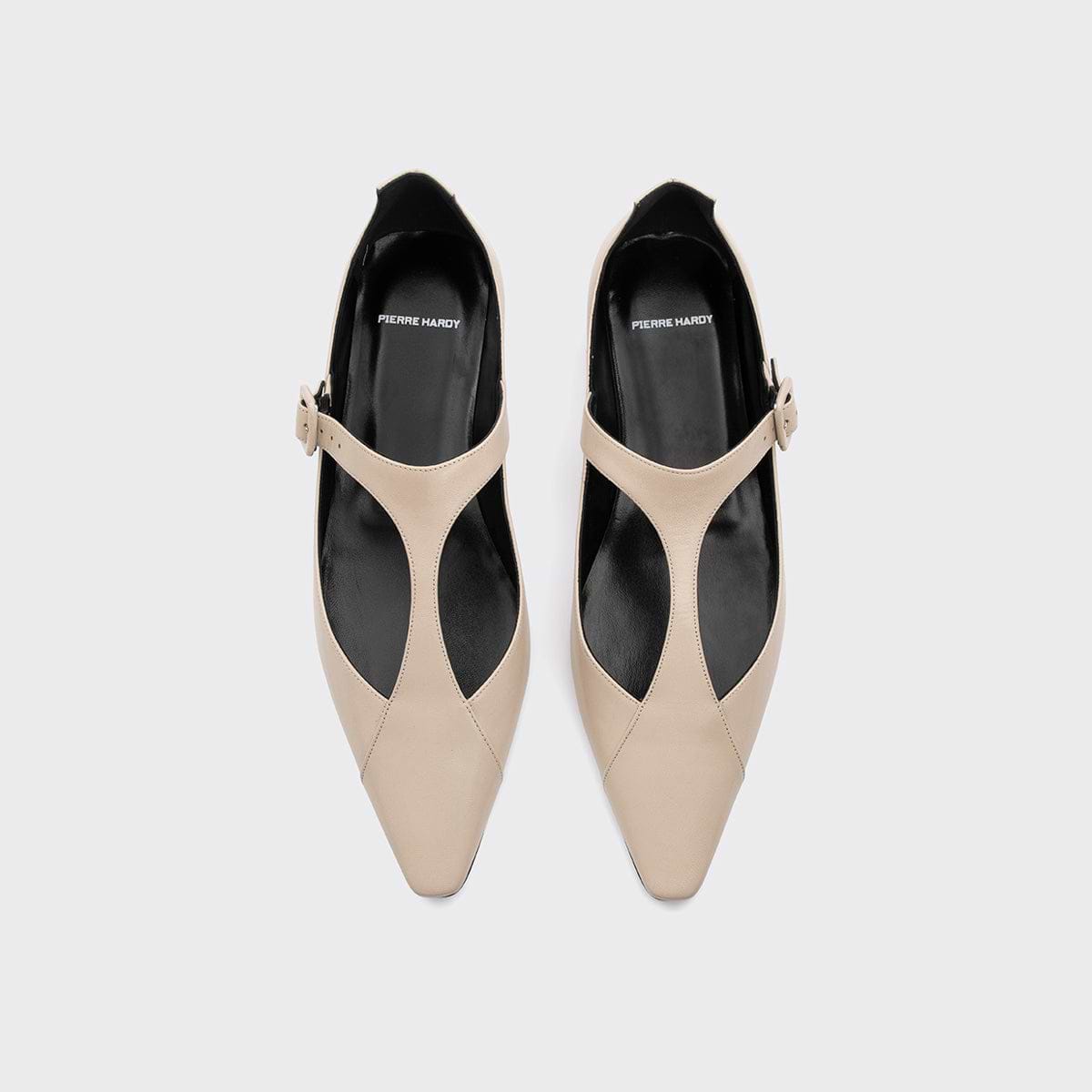 Pierre Hardy EDDIE SALOMÉ, beige kidskin, view 2