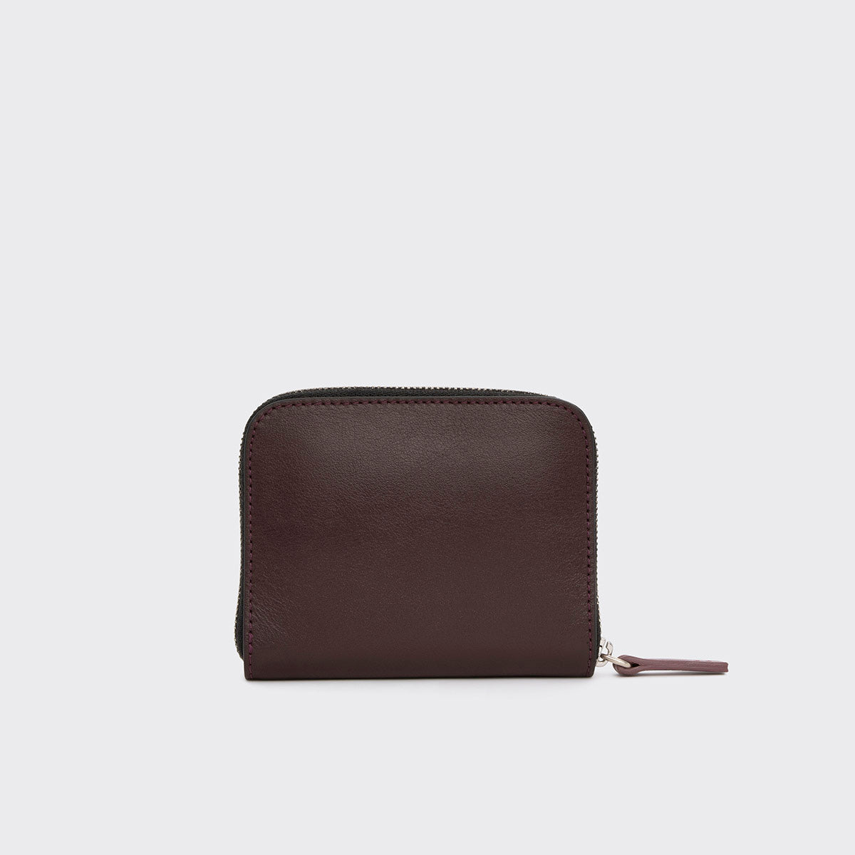 Pierre Hardy GINZA COIN PURSE, burgundy & rosewood calfskin, view 3