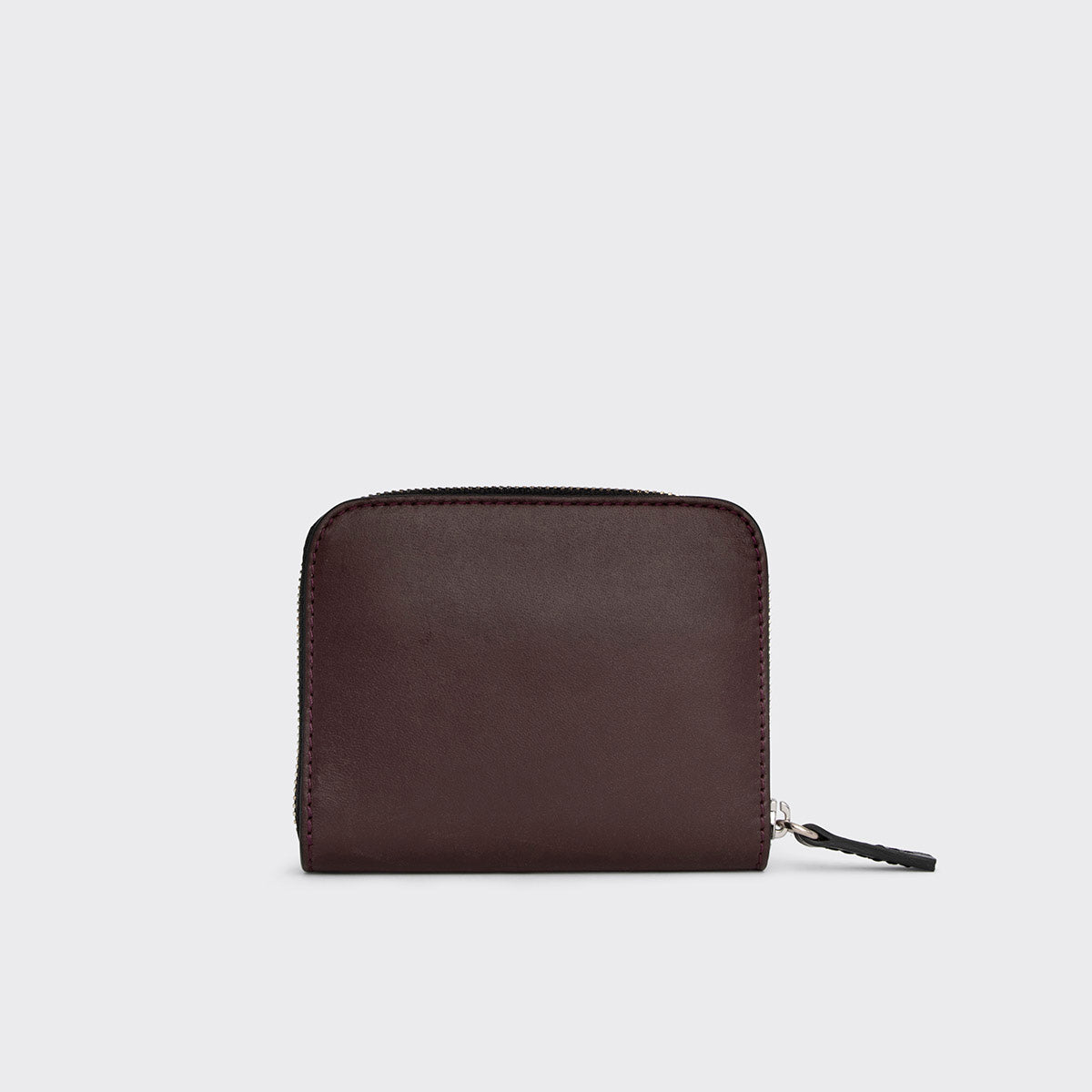 Pierre Hardy GINZA COIN PURSE, burgundy lambskin and plum calfskin, view 3
