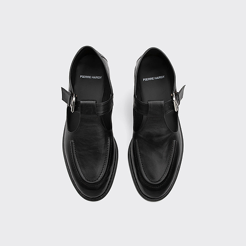 Pierre Hardy MODICA SANDAL, black kangaroo leather, view 2