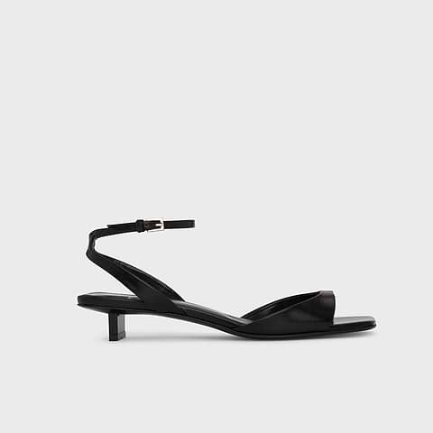 Pierre Hardy STELLA SANDAL, black kidskin