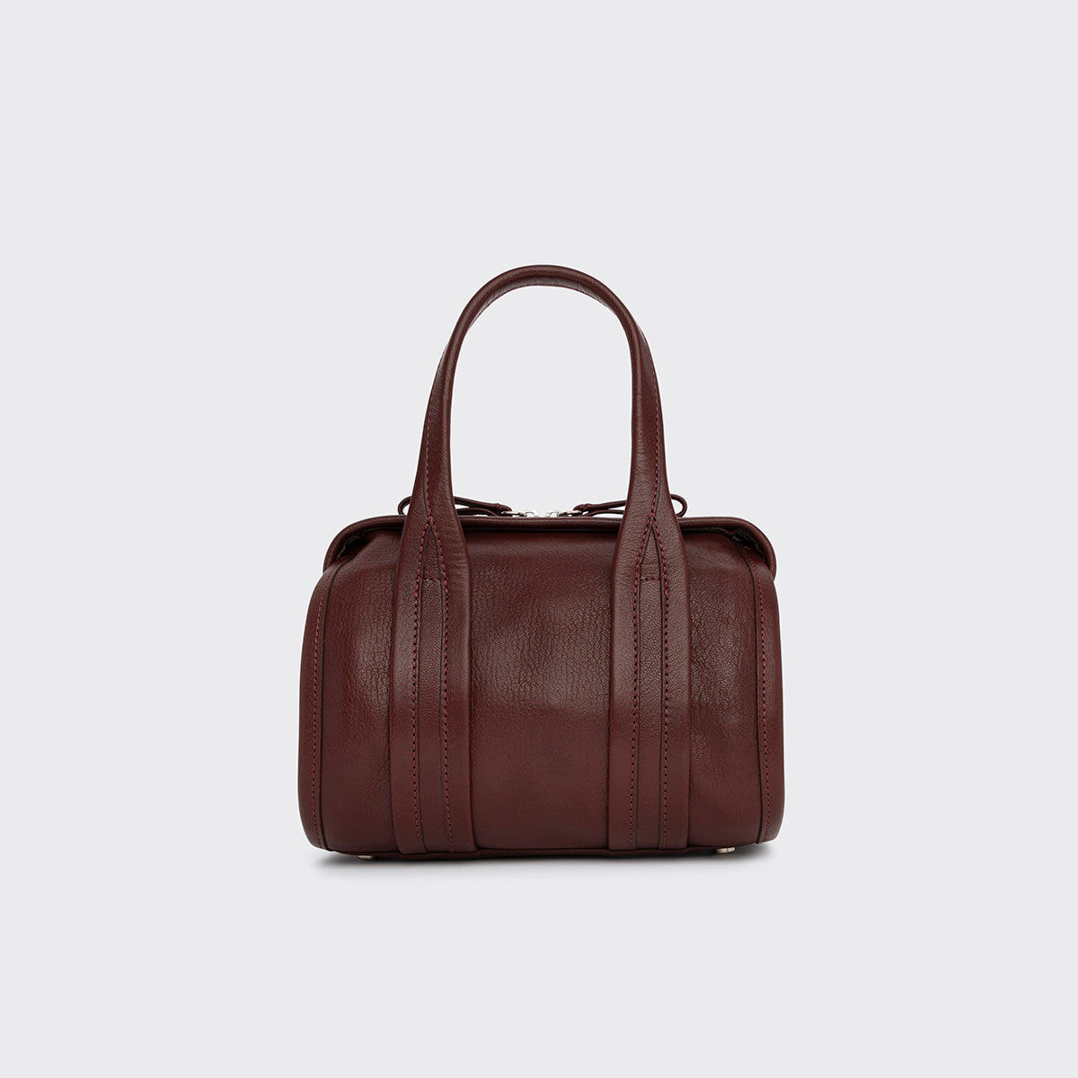Pierre Hardy CAB MICRO BAG, burgundy grained kidskin, view 5