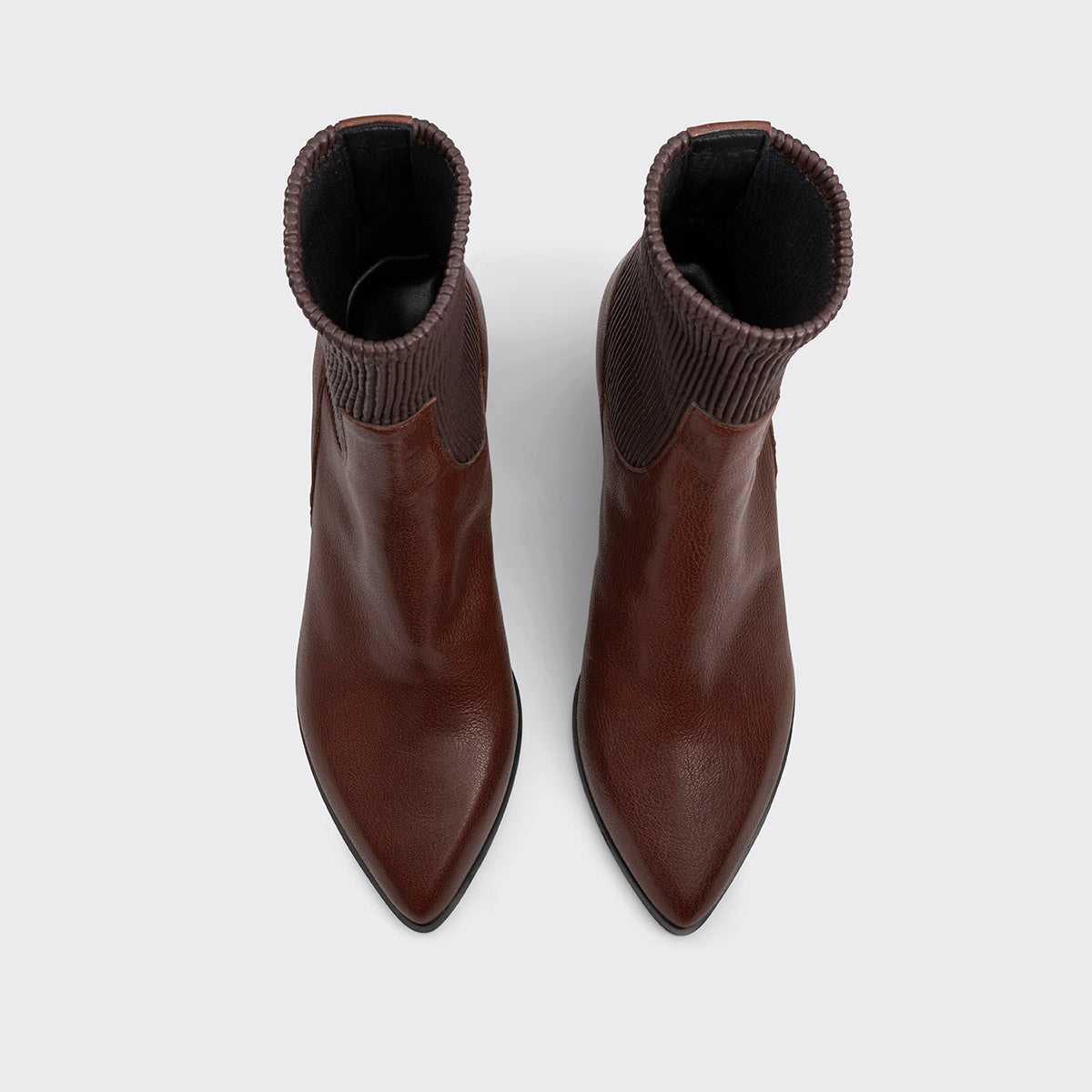 Pierre Hardy RODEO BOOTS, brown grained kidskin and lambskin, view 6