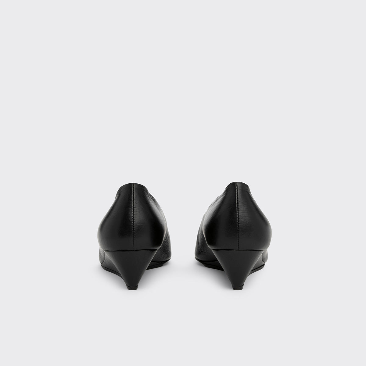 Pierre Hardy AMBER PUMP, black crinkled calfskin, view 5