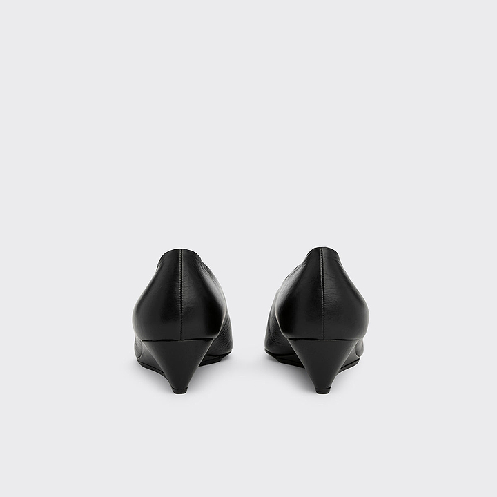 Pierre Hardy AMBER PUMP, black crinkled calfskin, view 5