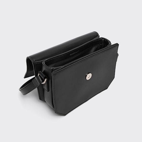 Pierre Hardy PRISM HANDBAG, black clafskin, view 2