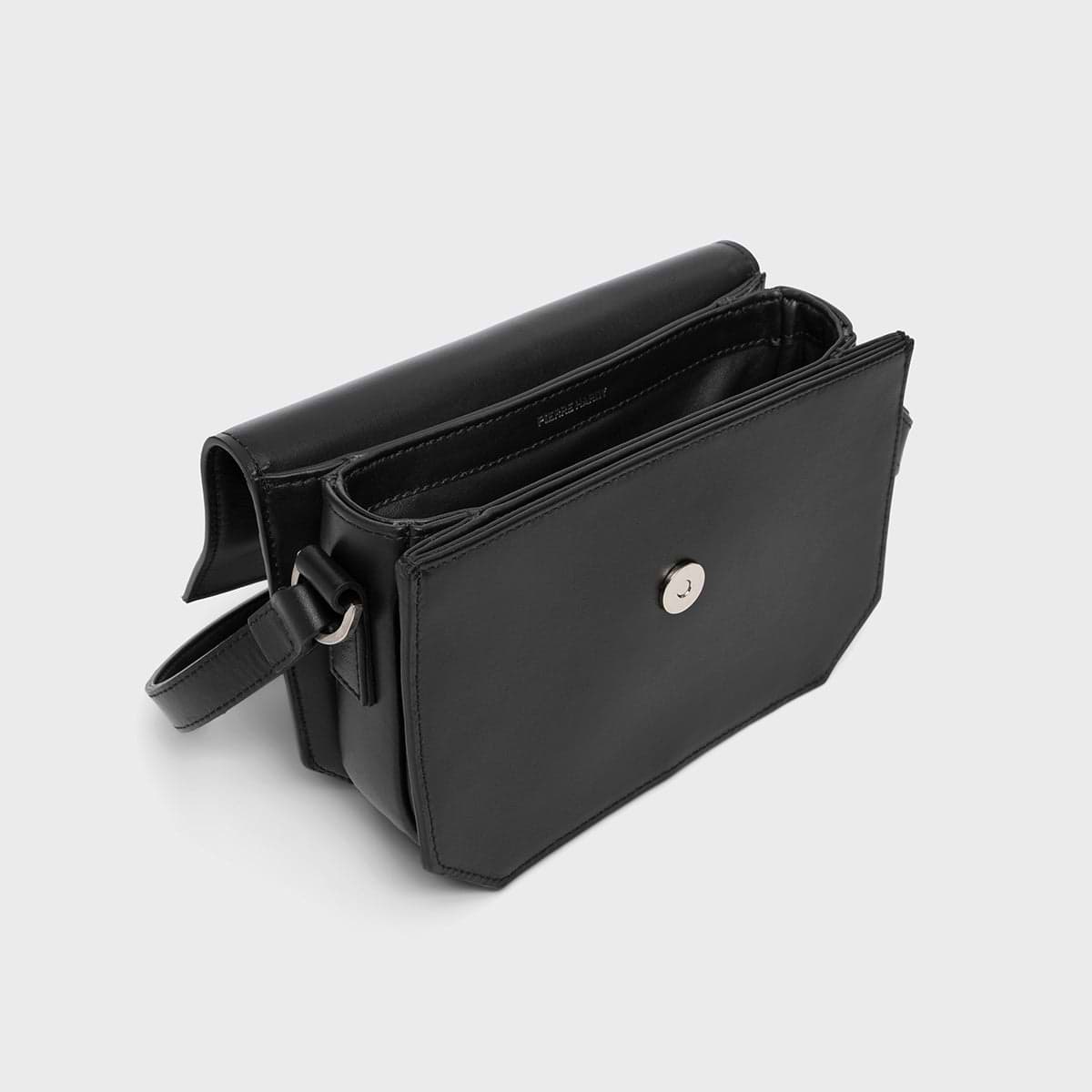 Pierre Hardy PRISM HANDBAG, black clafskin, view 2