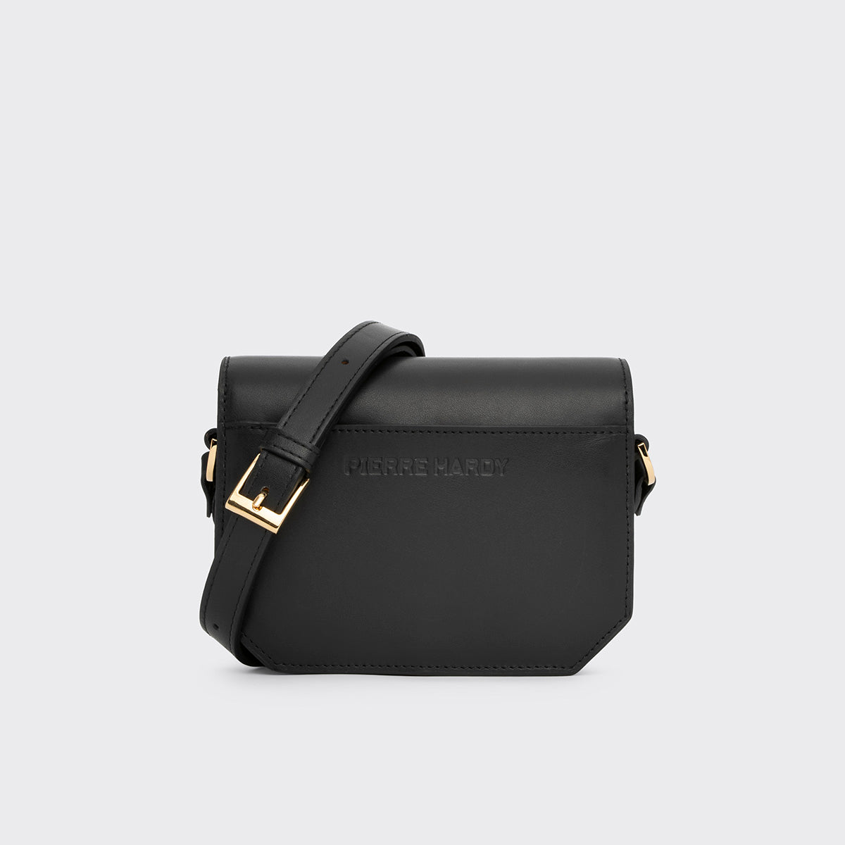 Pierre Hardy MINI PRISM HANDBAG, black calfskin, view 6