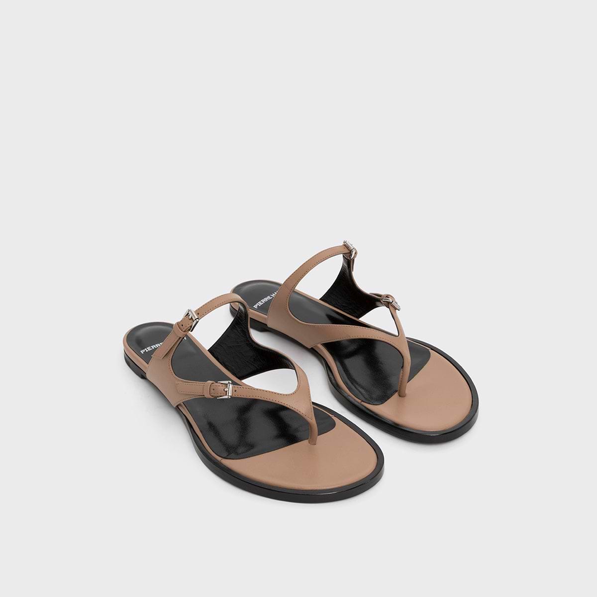 Pierre Hardy IPANEMA SANDAL, cappuccino calfskin, view 3