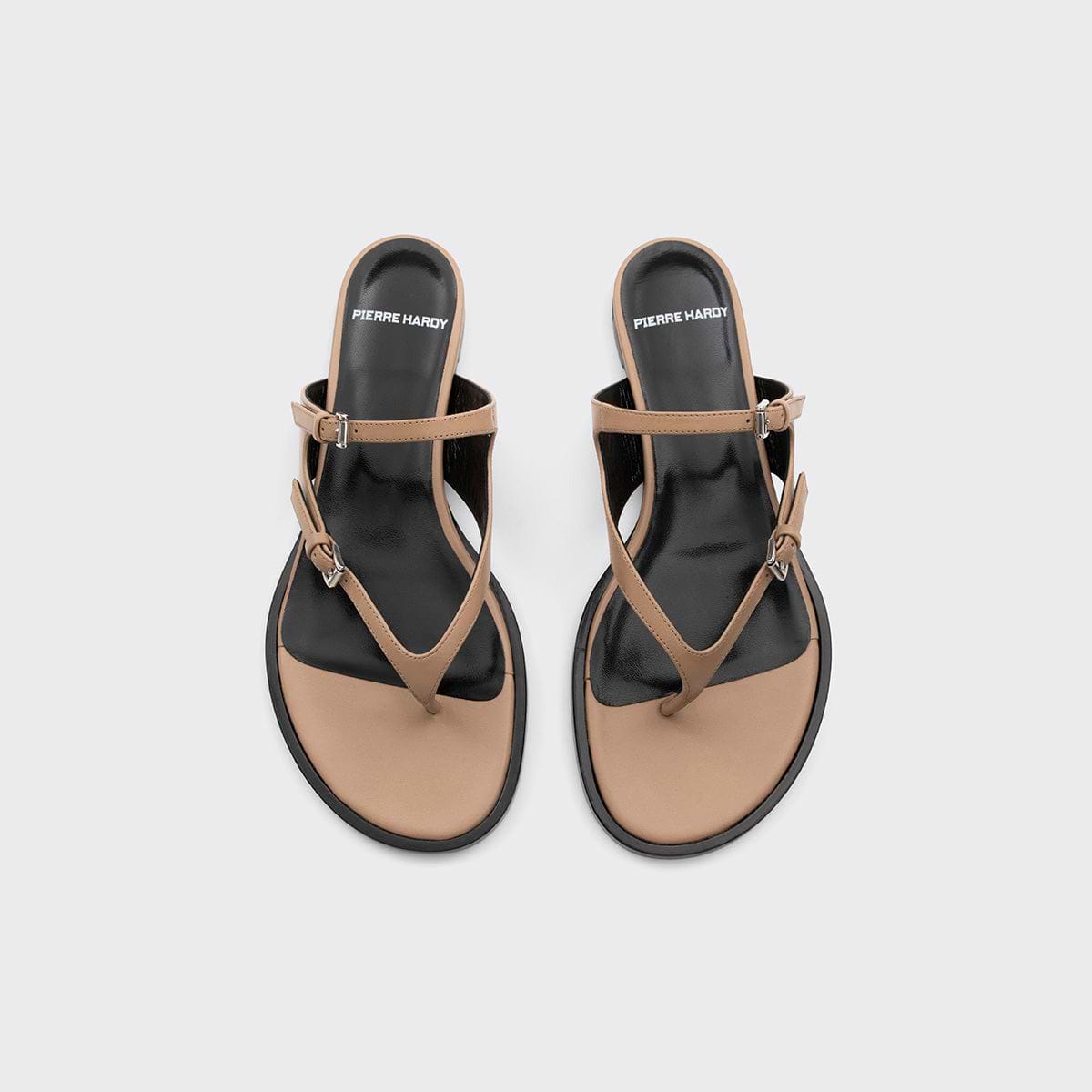 Pierre Hardy IPANEMA SANDAL, cappuccino calfskin, view 2