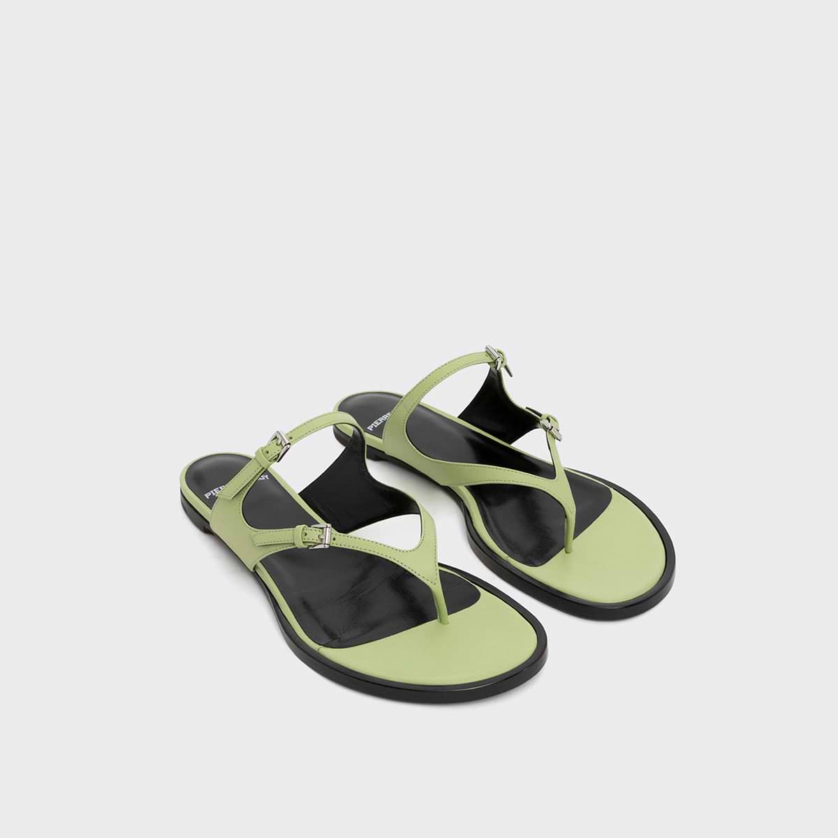 Pierre Hardy IPANEMA SANDAL, anise kidskin, view 4