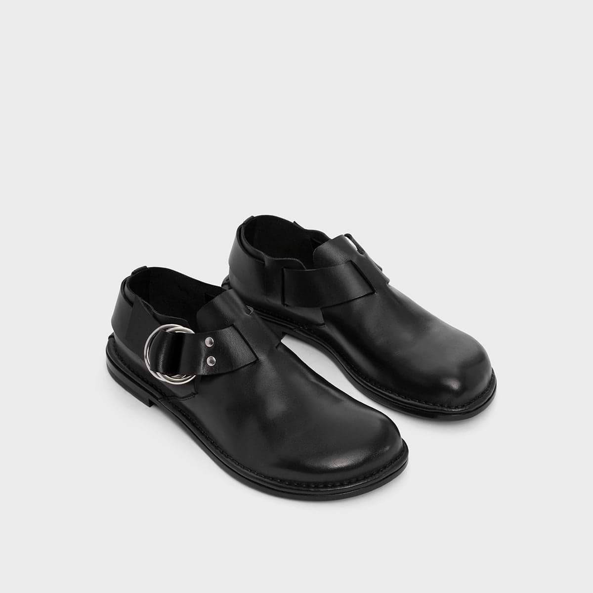 Pierre Hardy NIRVANA LOAFER, black calfskin, view 5