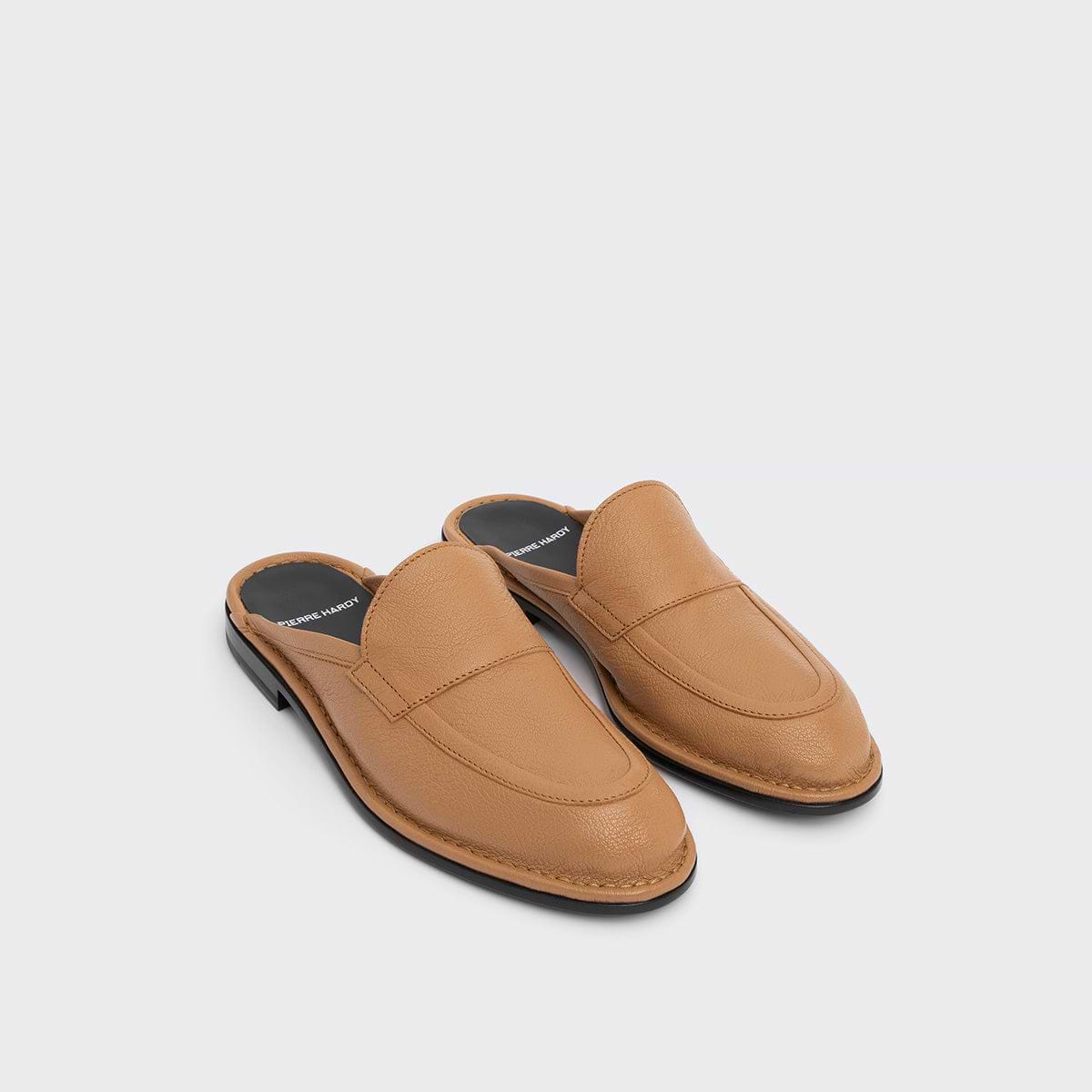 Pierre Hardy NOTO MULE, camel grained kidskin, view 3