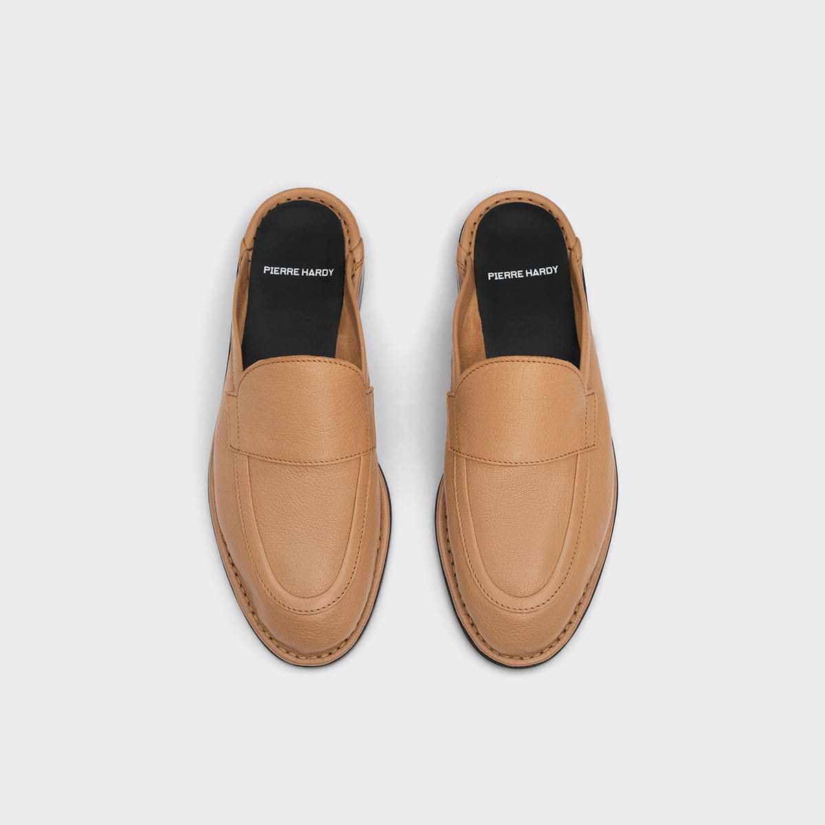 Pierre Hardy NOTO MULE, camel grained kidskin, view 2
