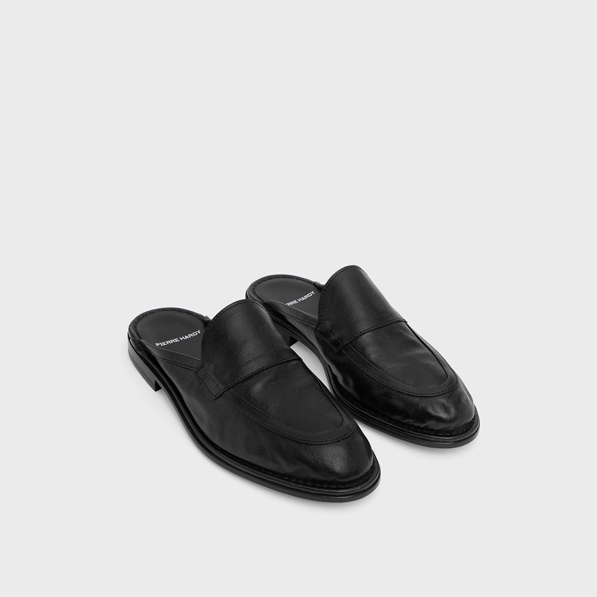 Pierre Hardy NOTO MULE, black kangaroo leather, view 7