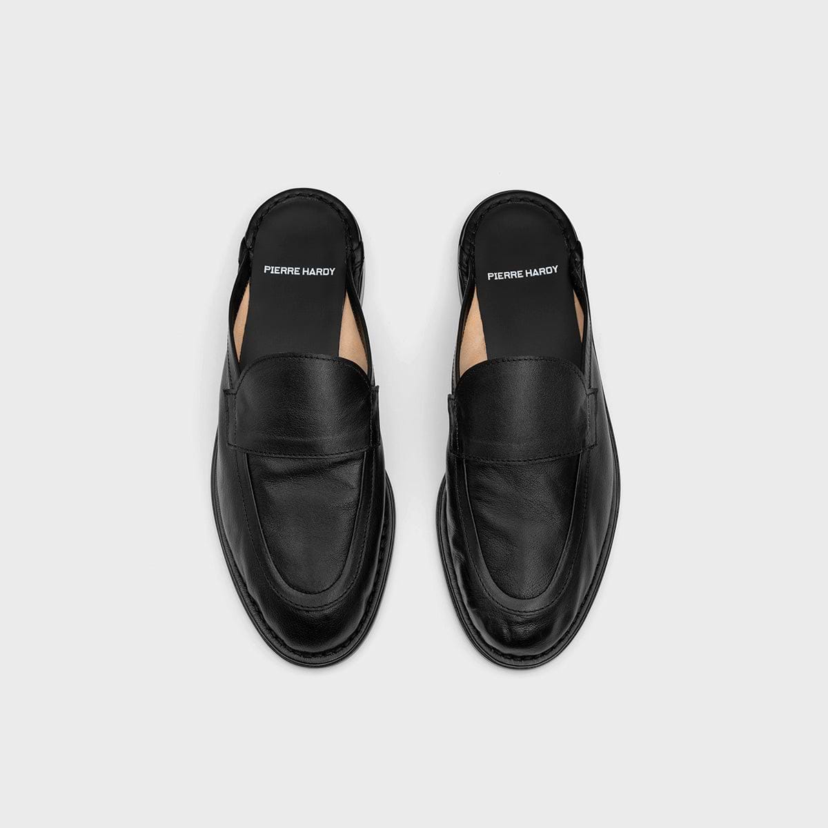 Pierre Hardy NOTO MULE, black kangaroo leather, view 2