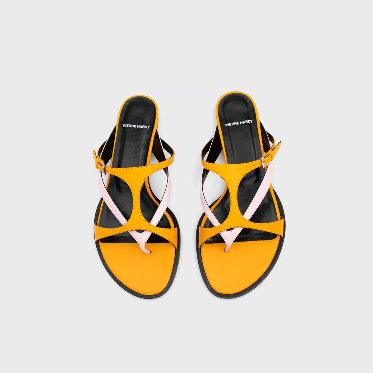 Pierre Hardy BRASILIA SANDAL, sun and pink kidskin, view 5