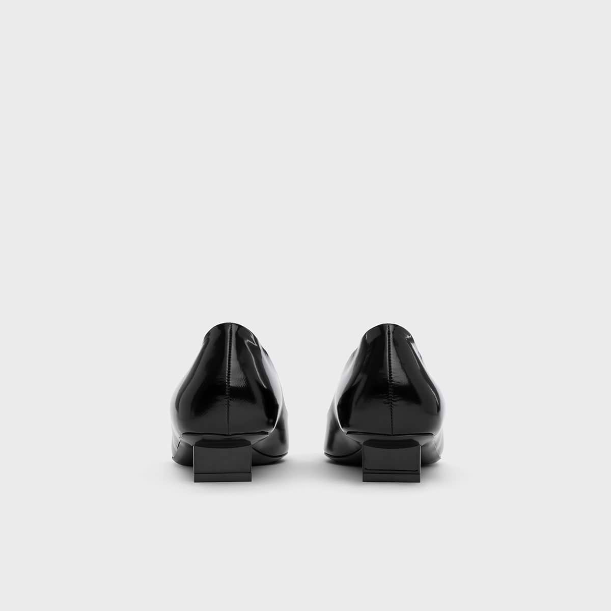 Pierre Hardy ANOUK PUMP, black glazed lambskin, view 4