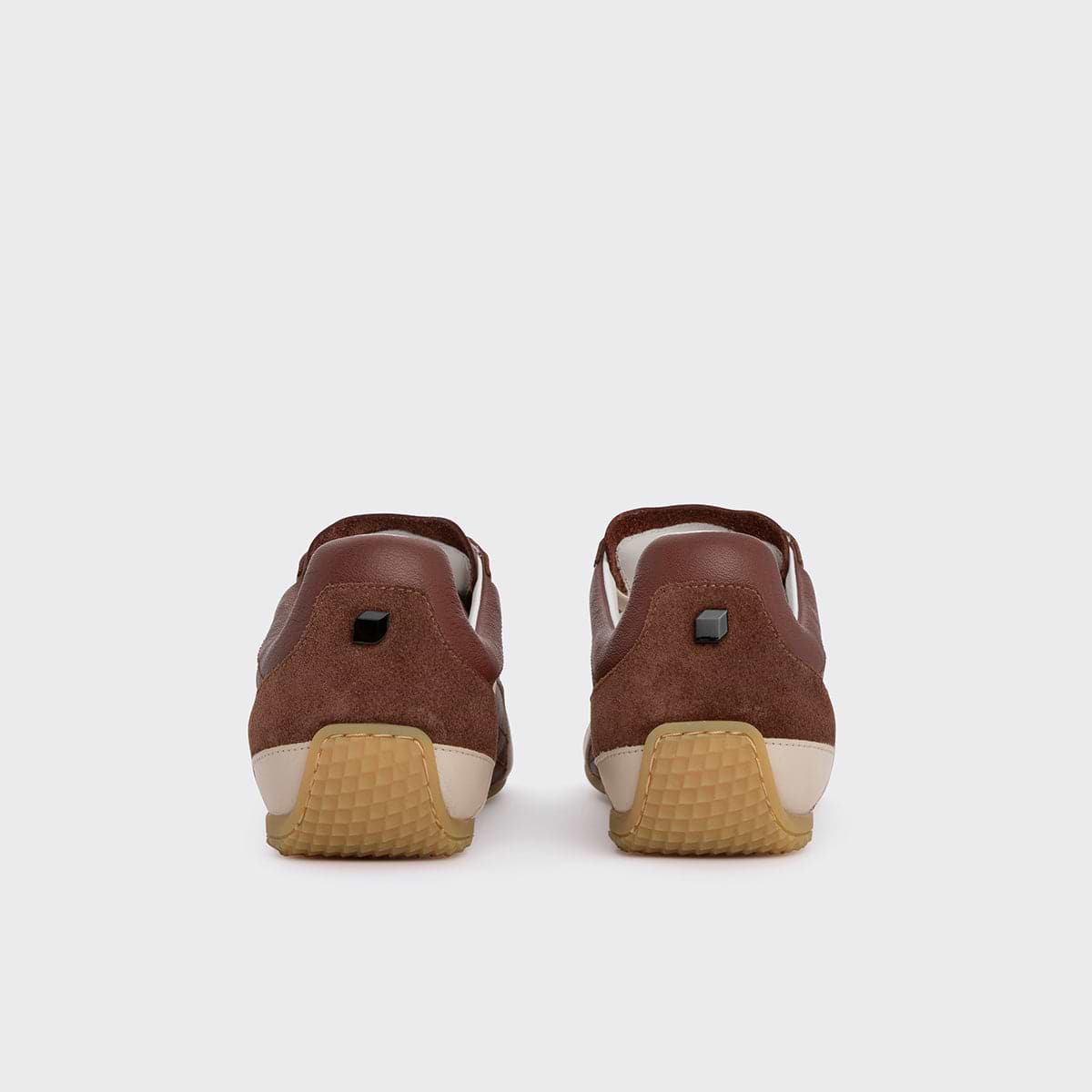Pierre Hardy JUMP SNEAKERS, brown & off-white calfskin and brown suede calfskin, view 7