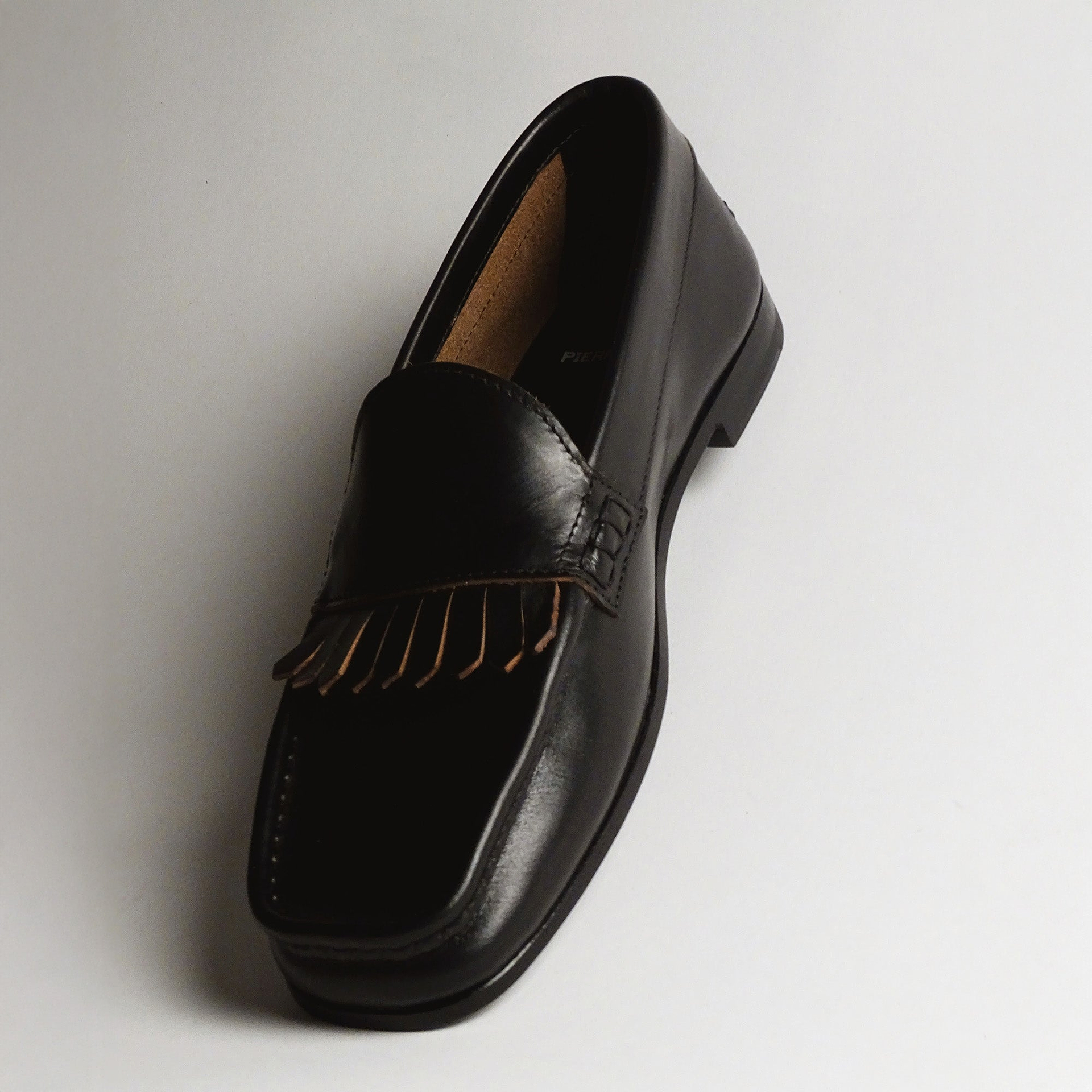 Pierre Hardy ETHAN LOAFER, black calfskin, view 6