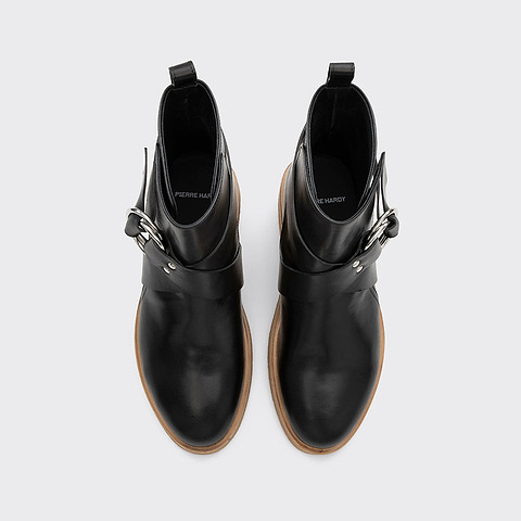 Pierre Hardy DAKOTA BOOTS, black calfskin, view 2