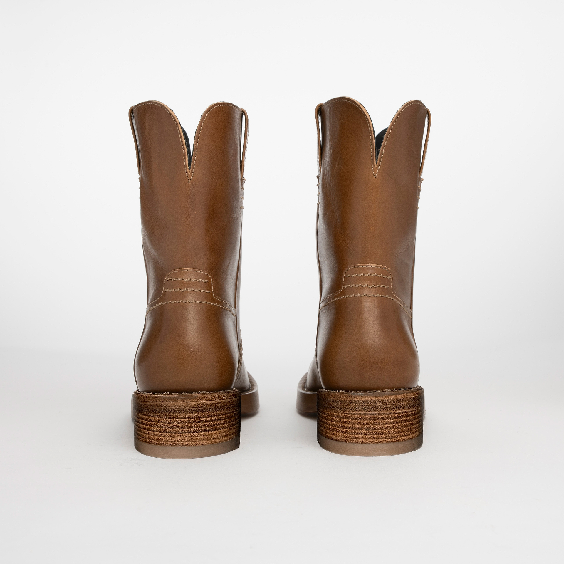 Pierre Hardy UMA BOOTS, light brown calfskin, view 5