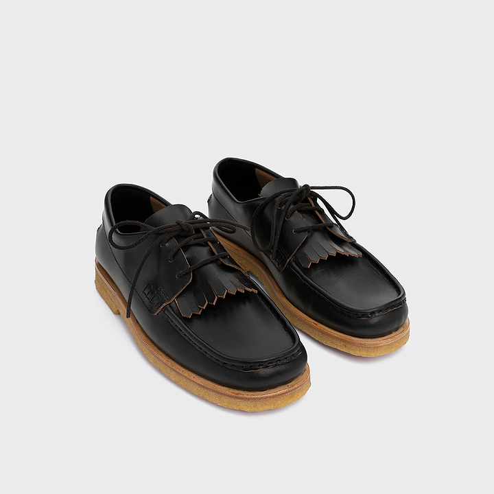 Pierre Hardy MATT LOAFER, black calfskin, view 6