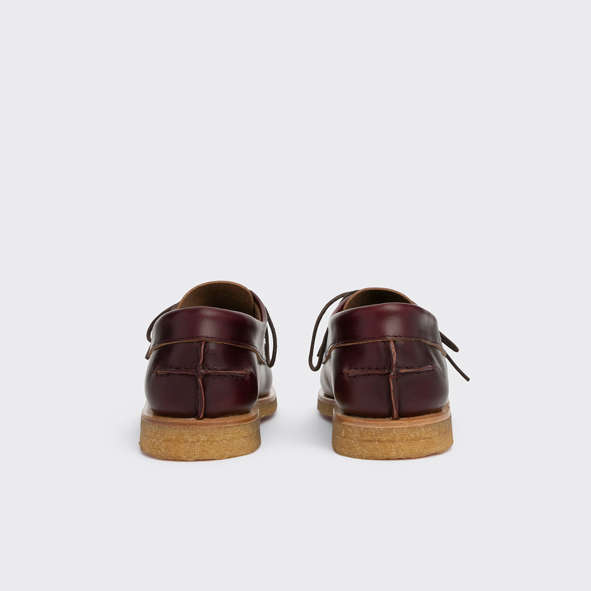 Pierre Hardy MATT LOAFER, burgundy calfskin, view 6