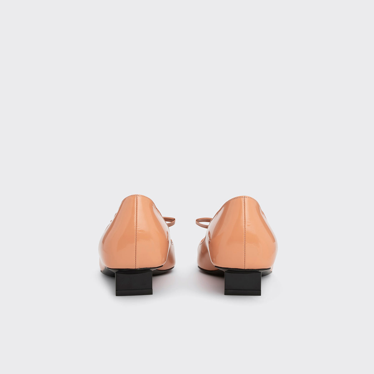 Pierre Hardy DELPHINE PUMP, apricot glazed lambskin, view 7