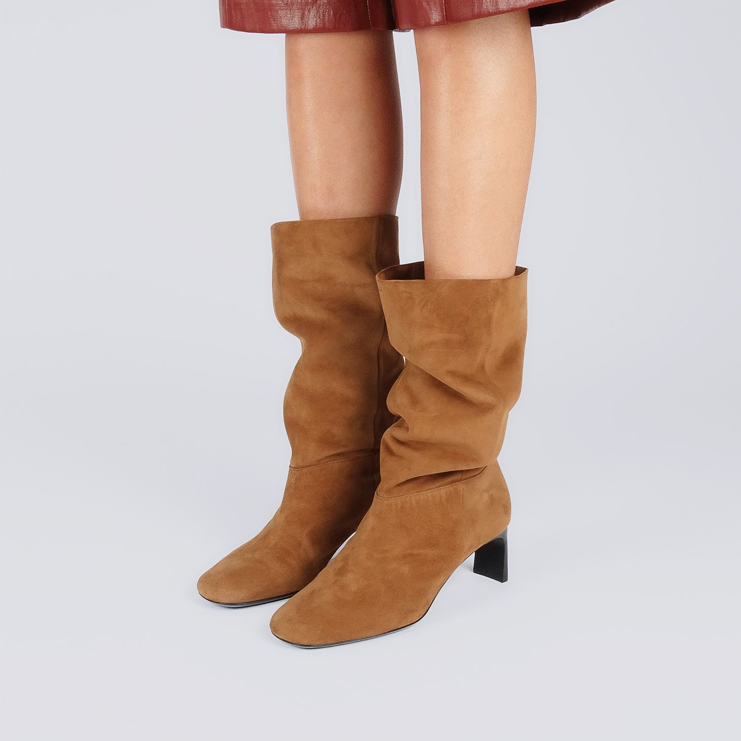 Pierre Hardy JOELLE BOOTS, havana kidskin, view 5