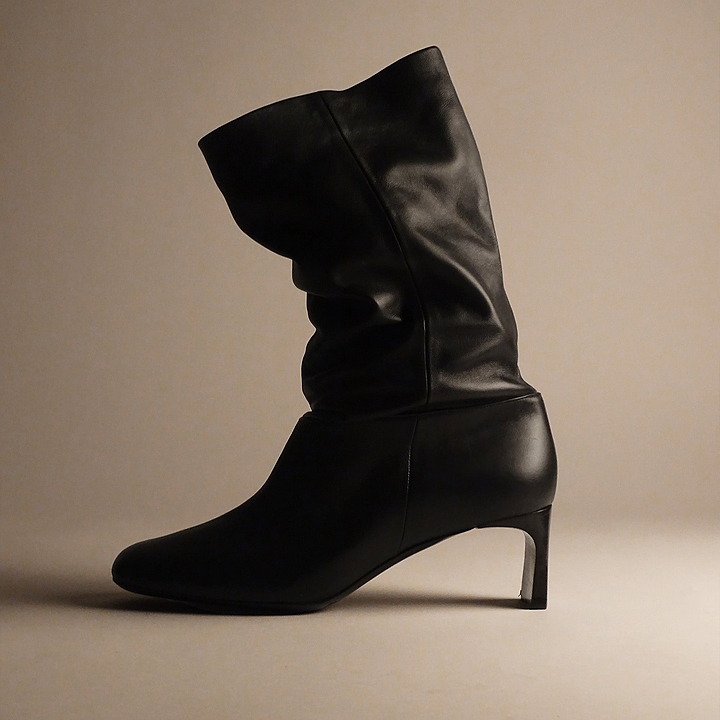 Pierre Hardy JOELLE BOOTS, black lambskin, view 7