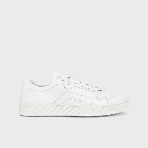 Pierre Hardy ALPHA SNEAKERS - WOMEN, white calfskin
