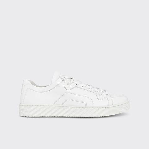 Pierre Hardy ALPHA SNEAKERS - WOMEN, white calfskin