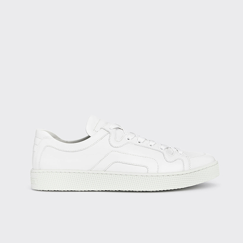 Pierre Hardy ALPHA SNEAKERS - MEN, white calfskin