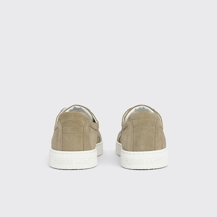 Pierre Hardy ALPHA SNEAKERS - MEN, sand suede calfskin, view 7