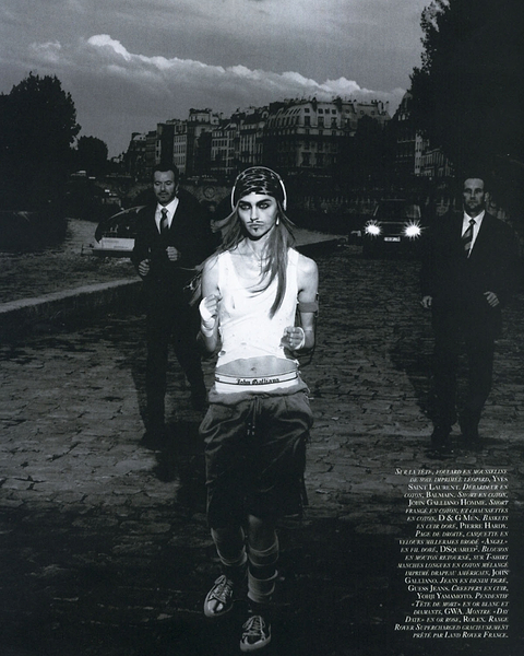 Vogue Paris — Dans la peau de John Galliano by Peter Lindbergh, December 2006