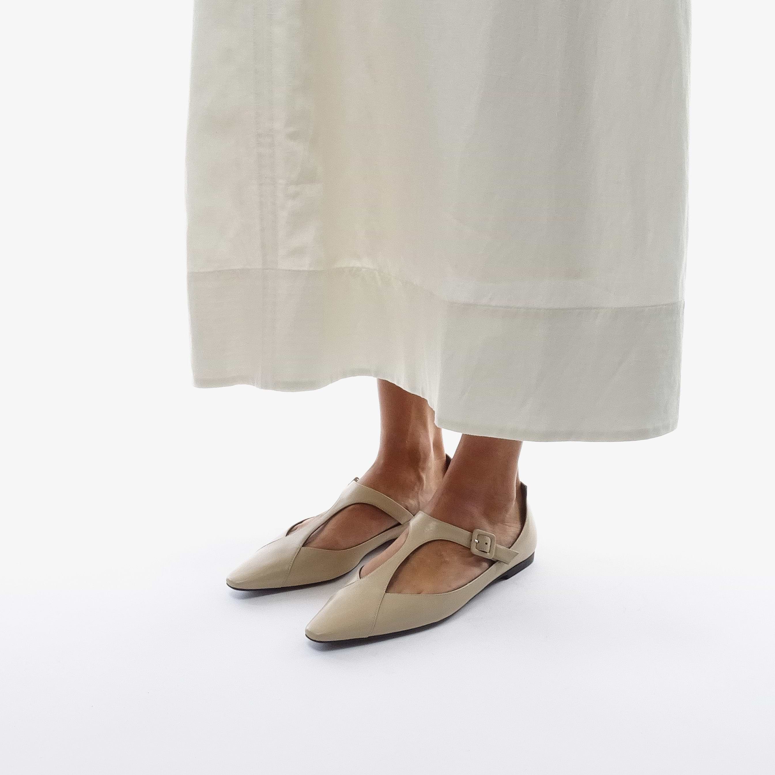 Pierre Hardy EDDIE SALOMÉ, beige kidskin, view 4