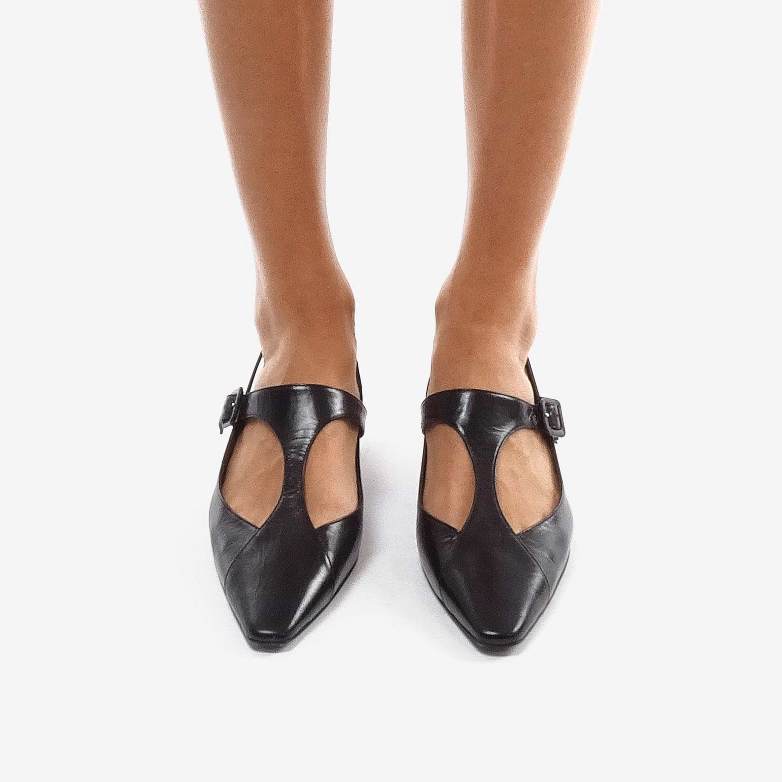 Pierre Hardy EDDIE SLINGBACK, black kidskin, view 8