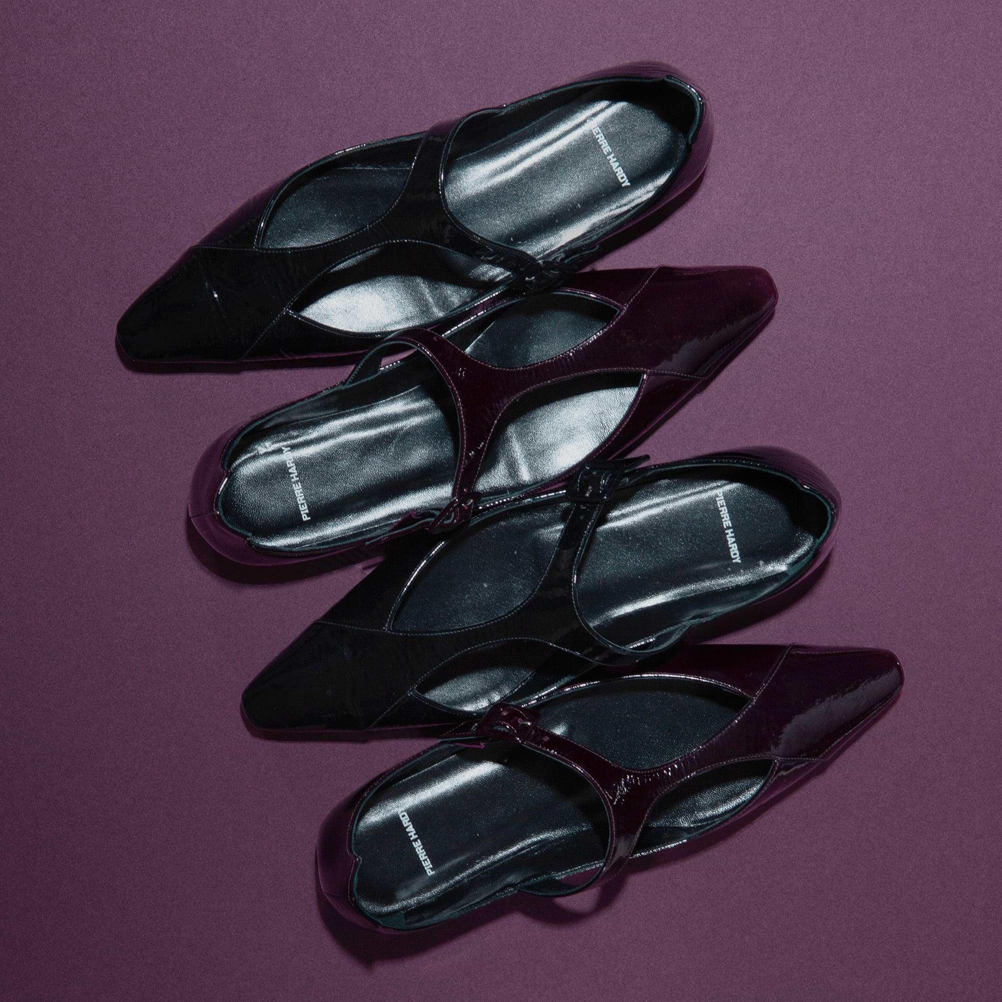 Pierre Hardy EDDIE SALOMÉ, black patent kidskin, view 3