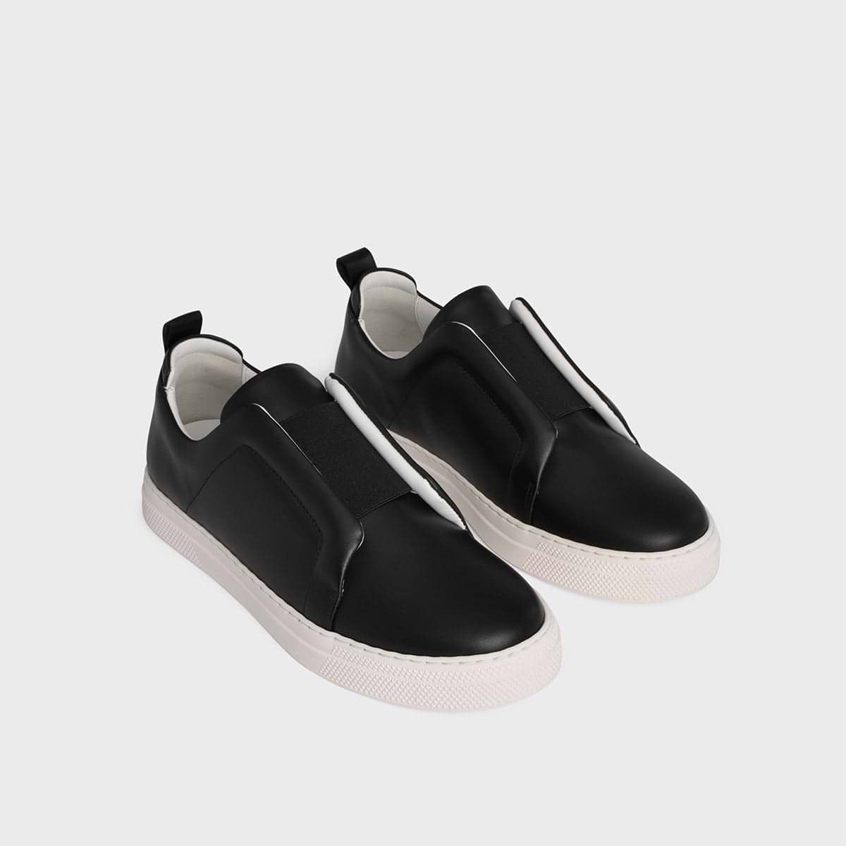 Pierre Hardy SLIDER SNEAKERS, black calfskin, view 5