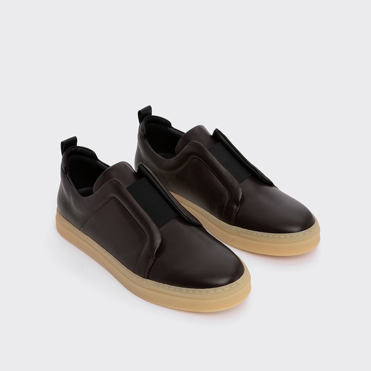 Pierre Hardy SLIDER SNEAKERS, burgundy calfskin, view 8