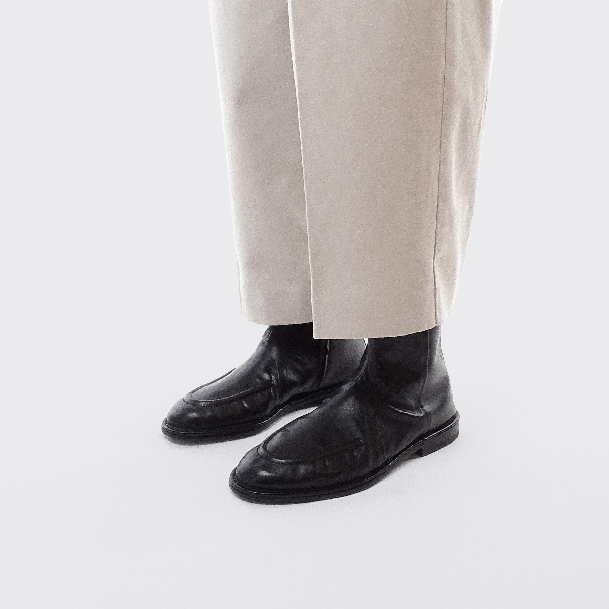 Pierre Hardy NOTO BOOTS, black kangaroo leather, view 4