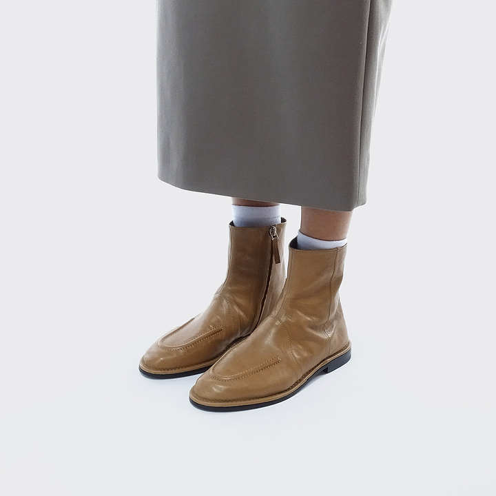 Pierre Hardy NOTO BOOTS, sand kangaroo leather, view 7