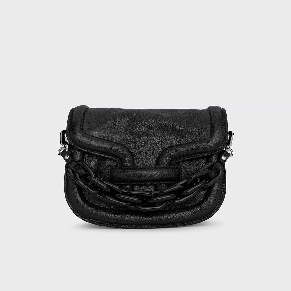 Pierre Hardy MINI ALPHAVILLE BAG, black grained kidskin, view 6