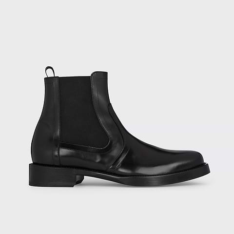 Pierre Hardy HEROES BOOTS, black patent calfkin