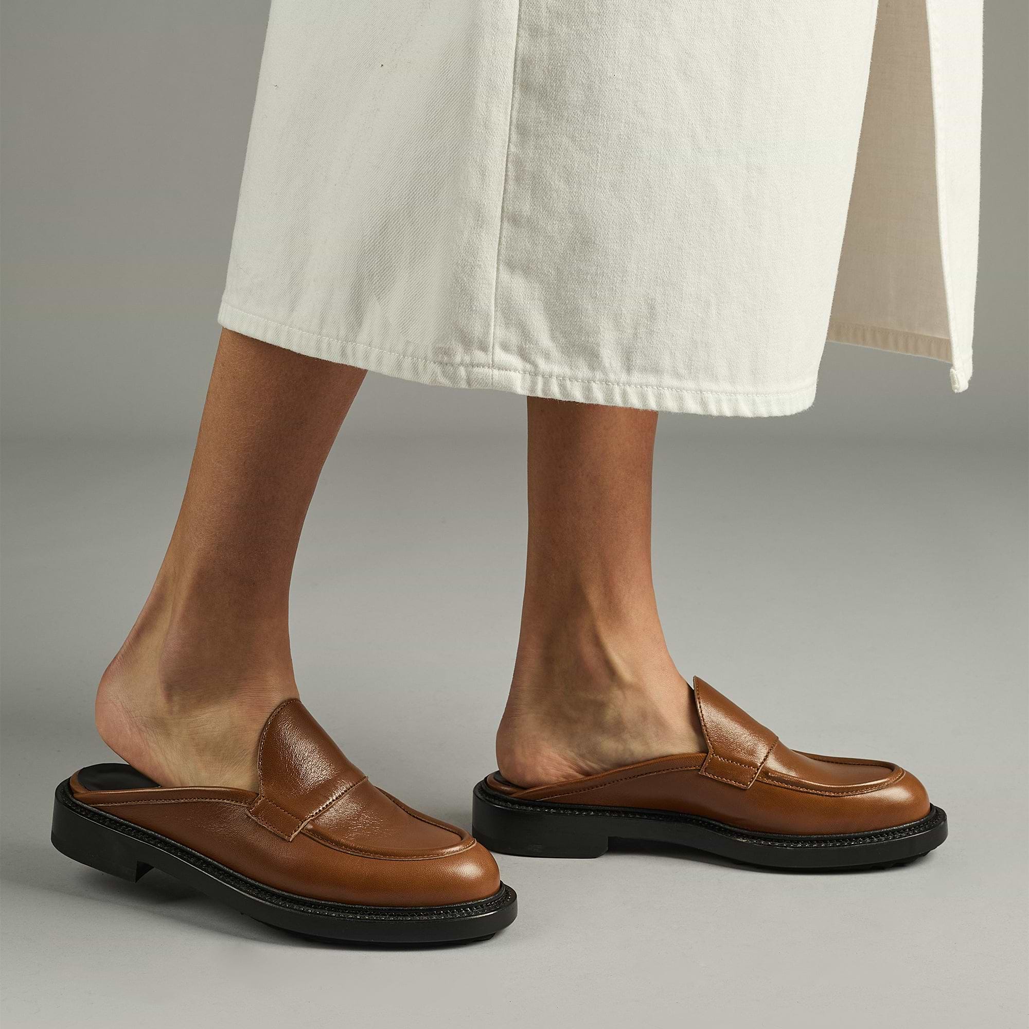 Pierre Hardy JOHN MULE, cognac kidskin, view 4