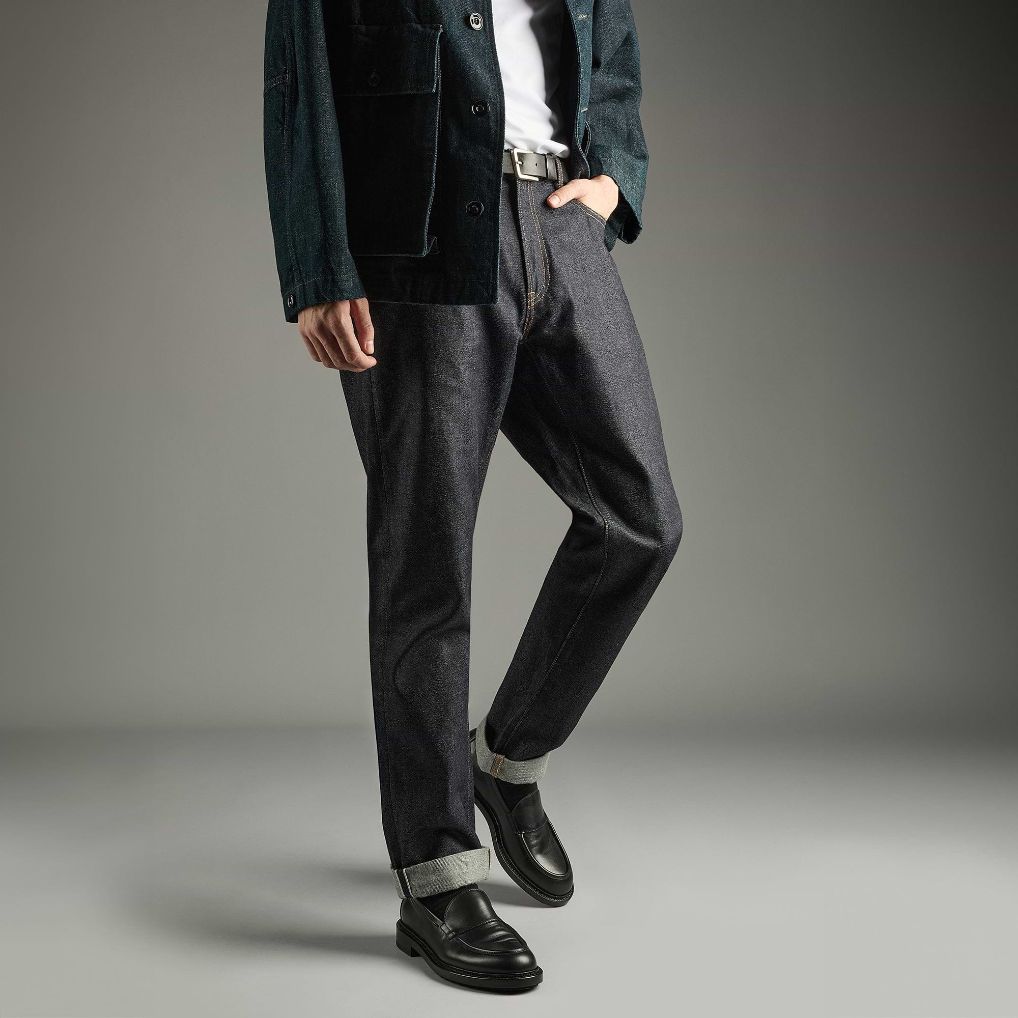 Pierre Hardy JOHN LOAFER, black calfskin, view 5